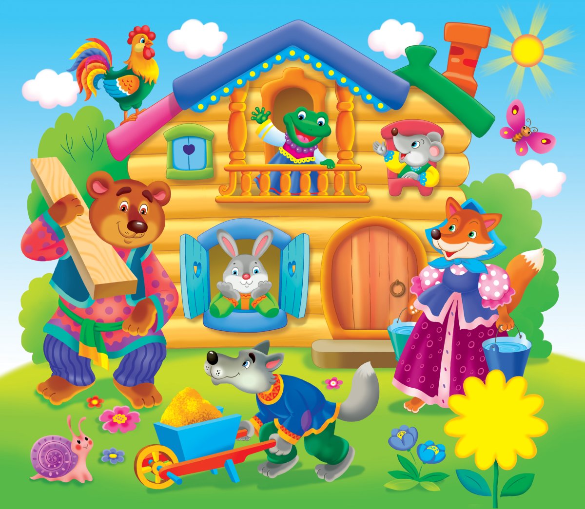 Иллюстрации к сказкам