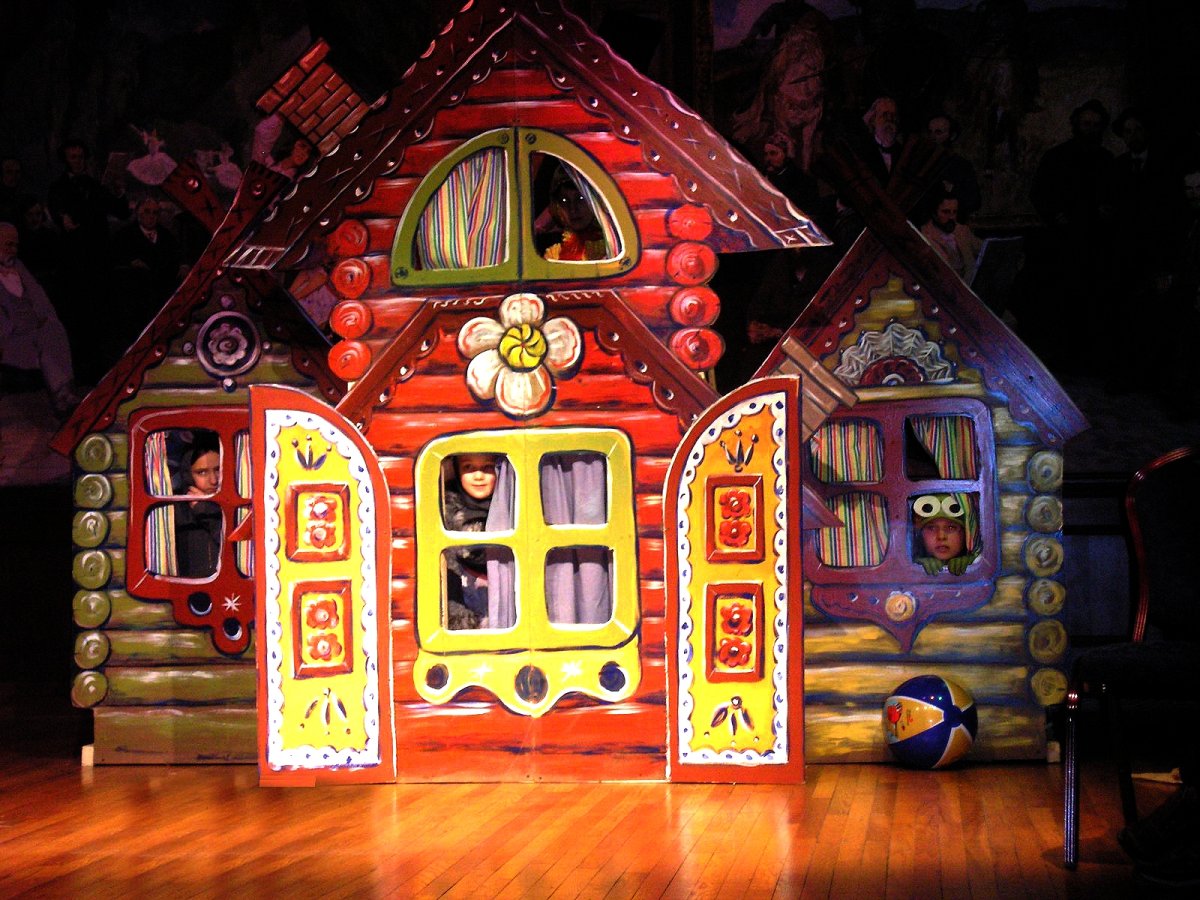 Теремок фон