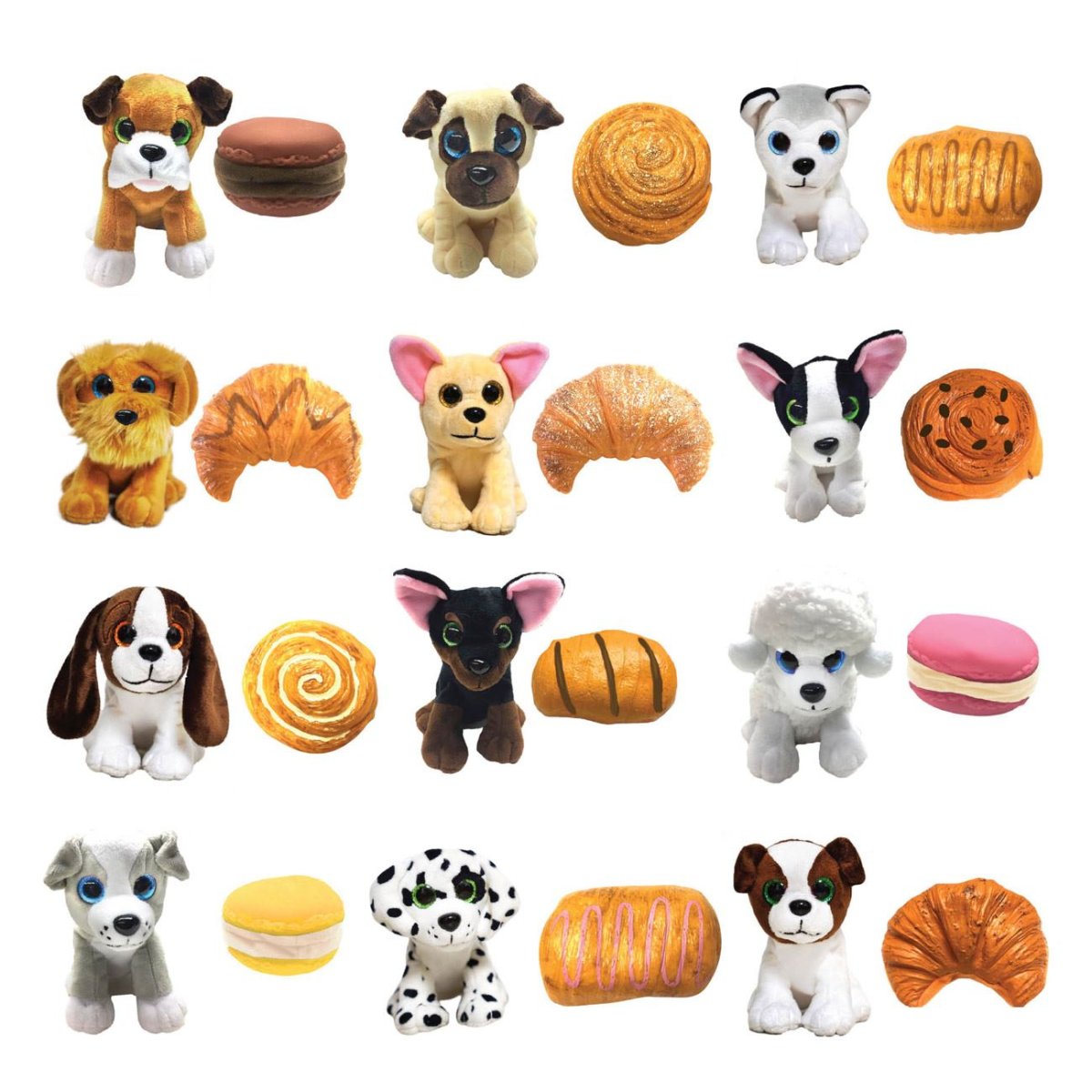 Пушистик потеряшка фиолетовый