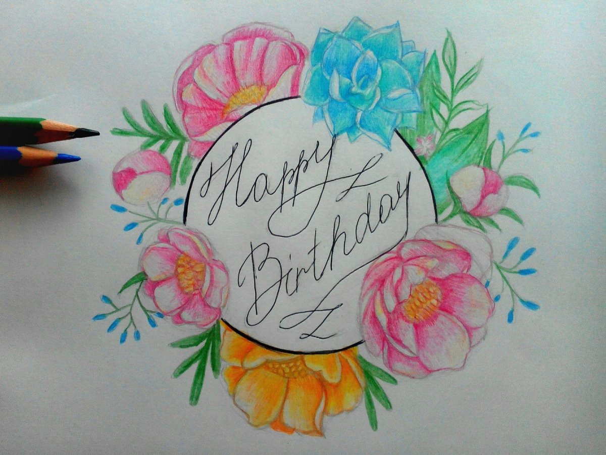 Рисунок на 8 марта раскраска