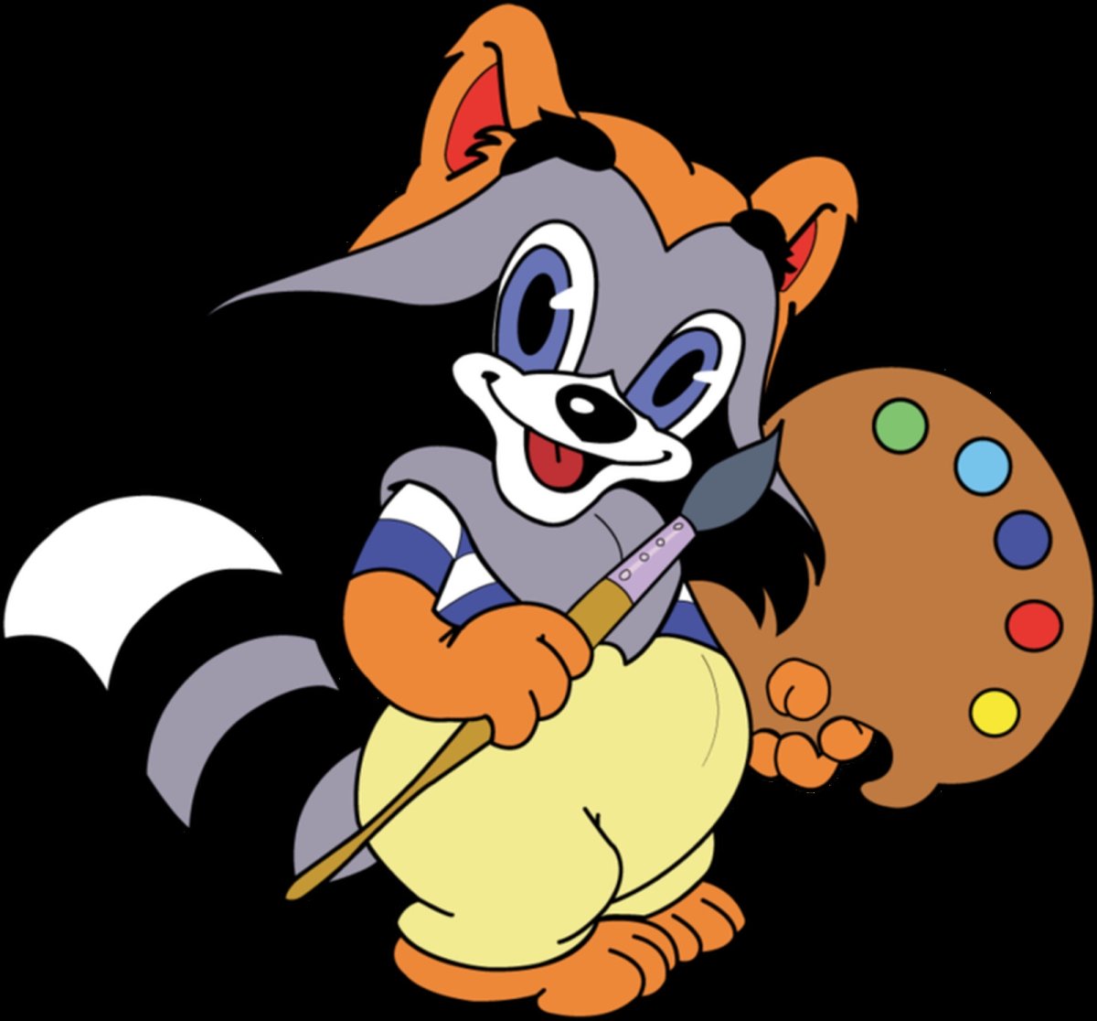 Мультфильмы. Крошка енот