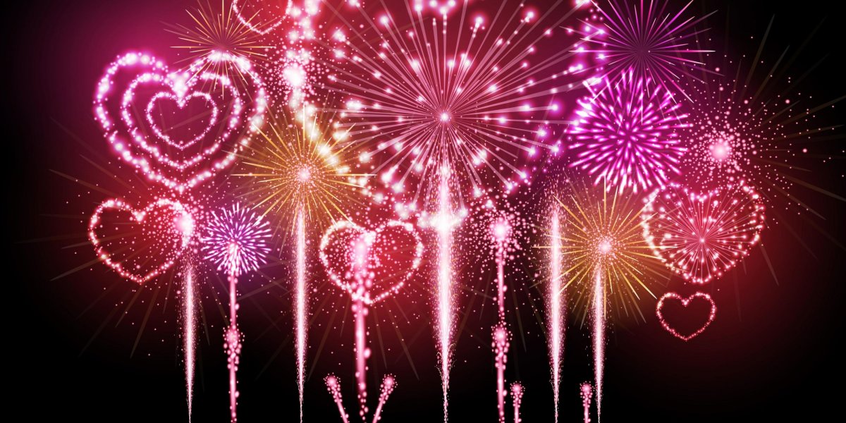 Фейерверк с днем рождения