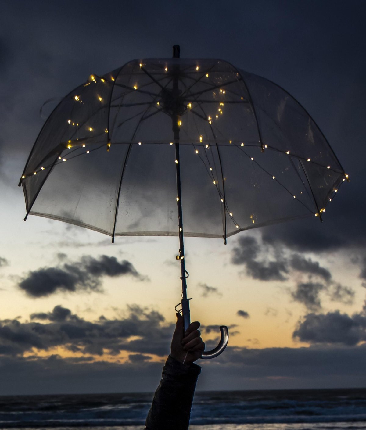 Зонт меняющий цвет sk umbrella2