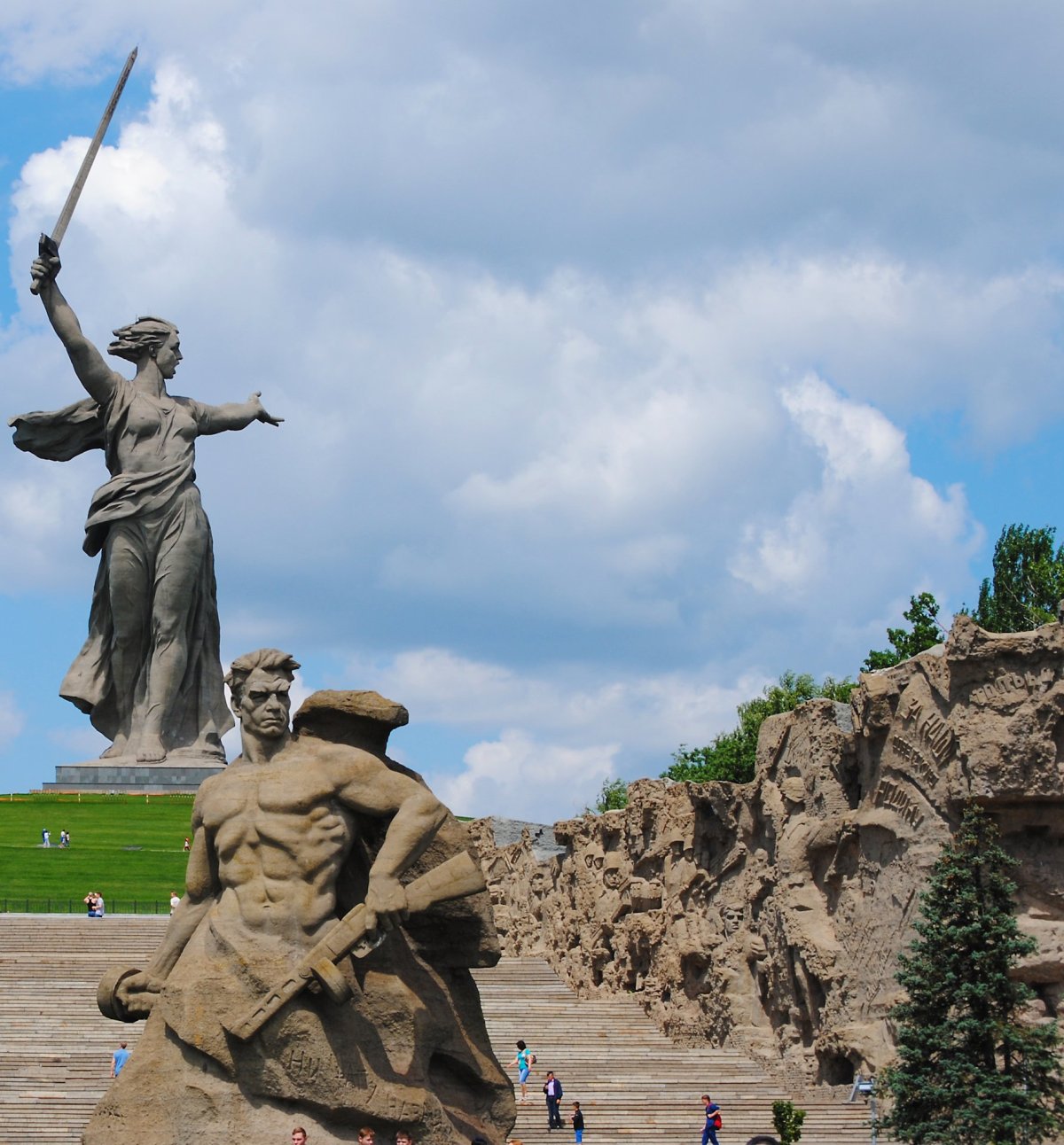 Памятник Мамаев Курган в Волгограде