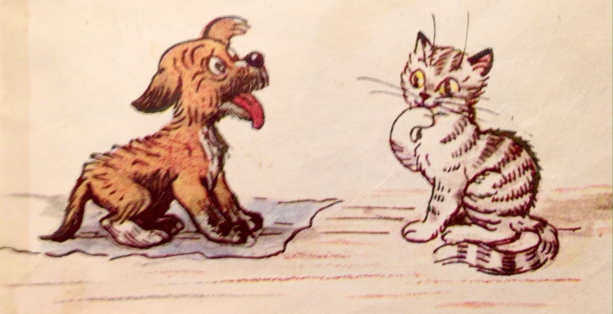 Петушок в окошке