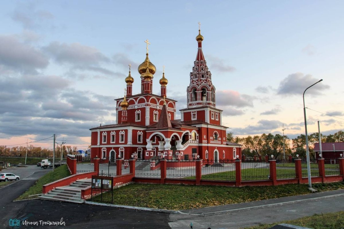 Набережная города Кургана