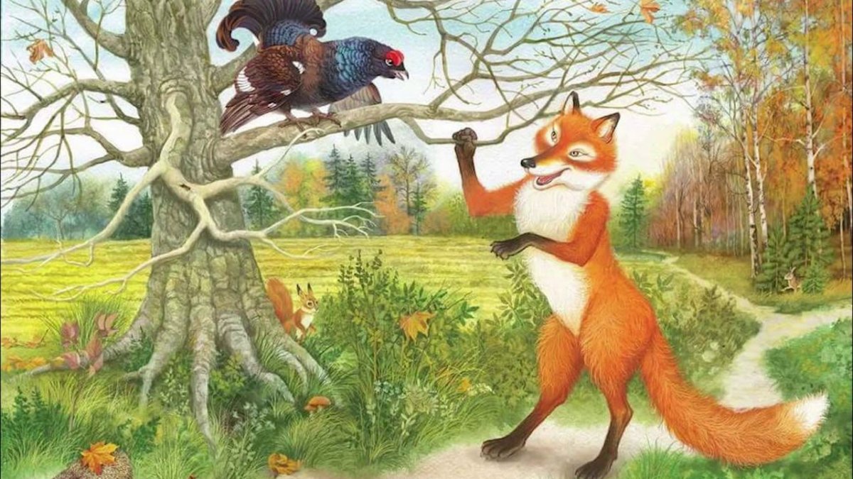 Живопись сказочный петушок