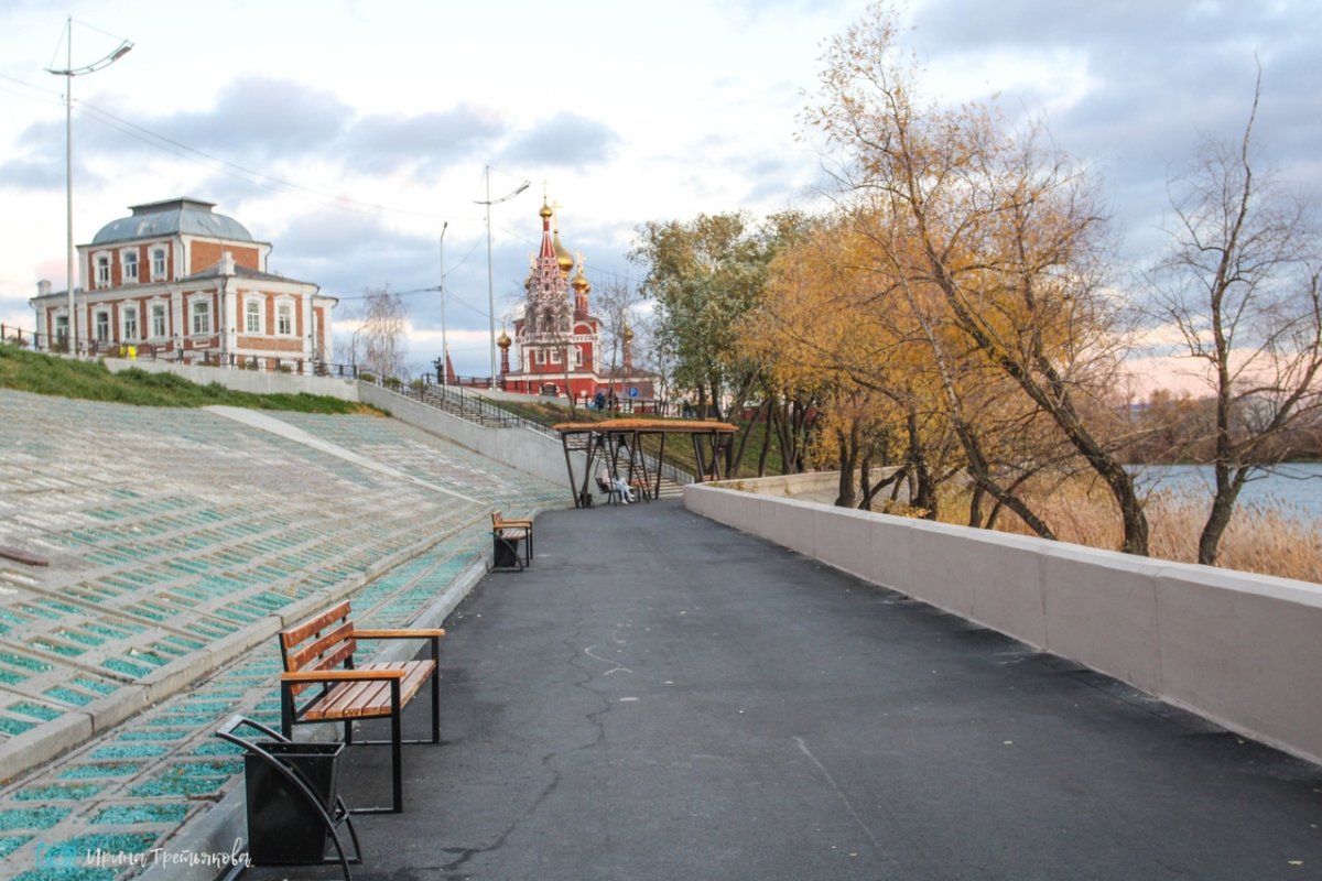 Набережная реки Тобол