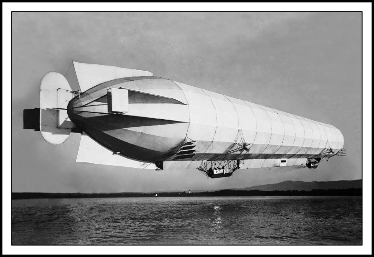 Дирижабль Цеппелин кабина