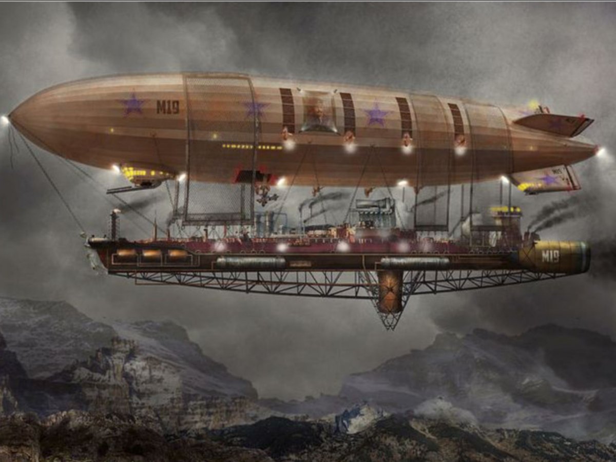 Дизельпанк Цеппелин