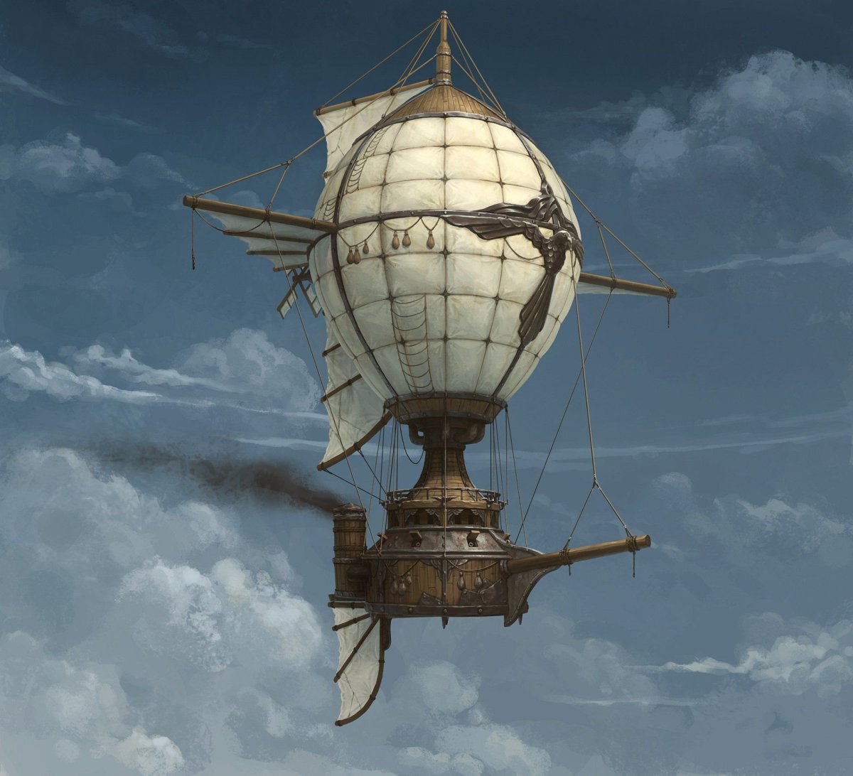 Монгольфьер корабль