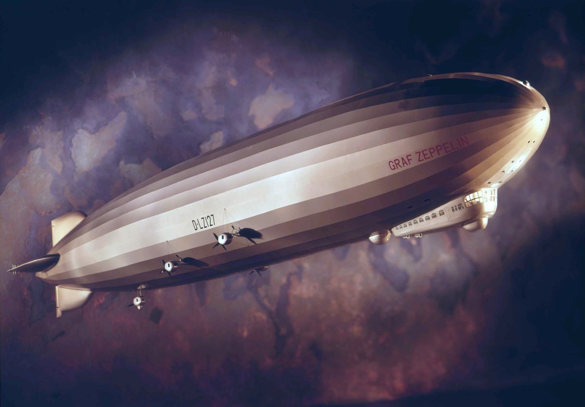 Модель дирижабля Граф Цеппелин