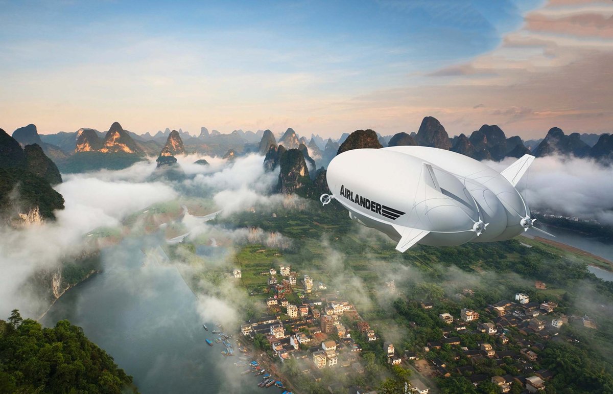 Airlander 10 внутри