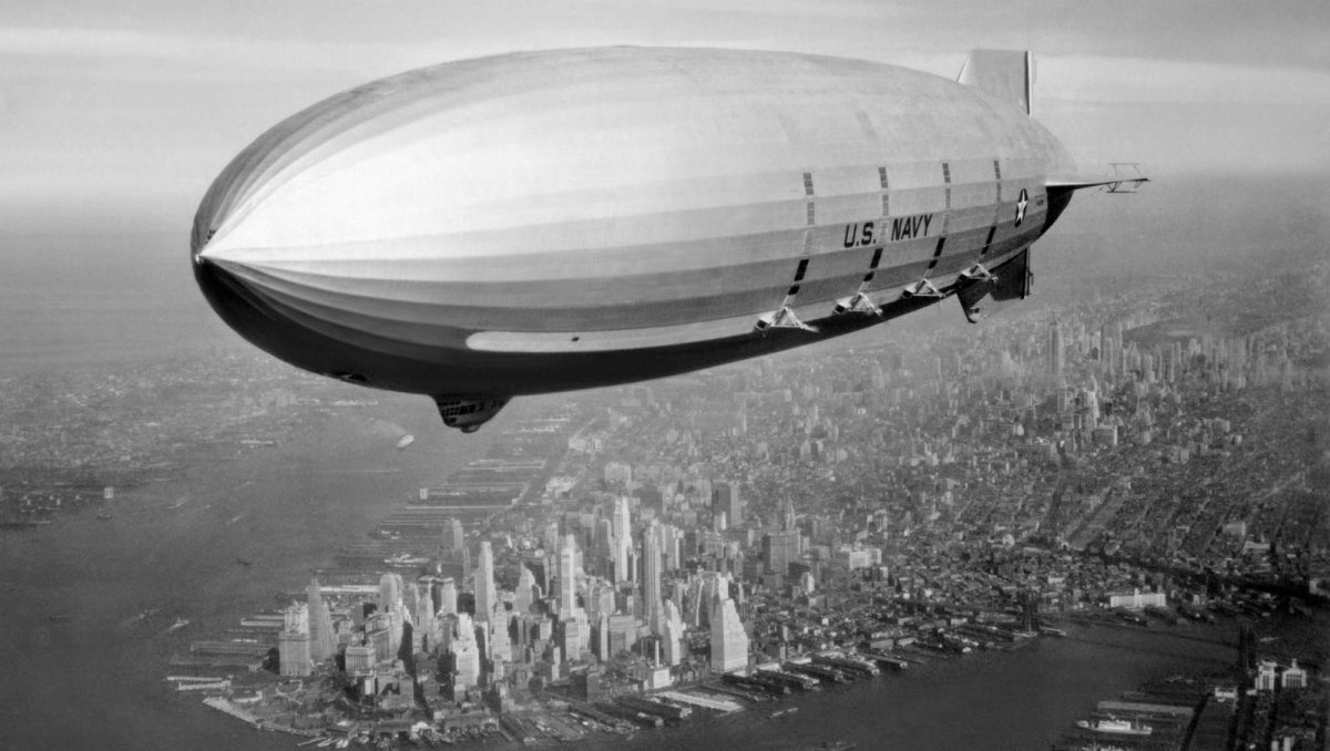 USS Akron дирижабль