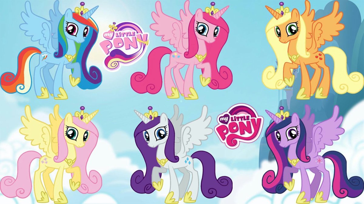 My little Pony принцессы