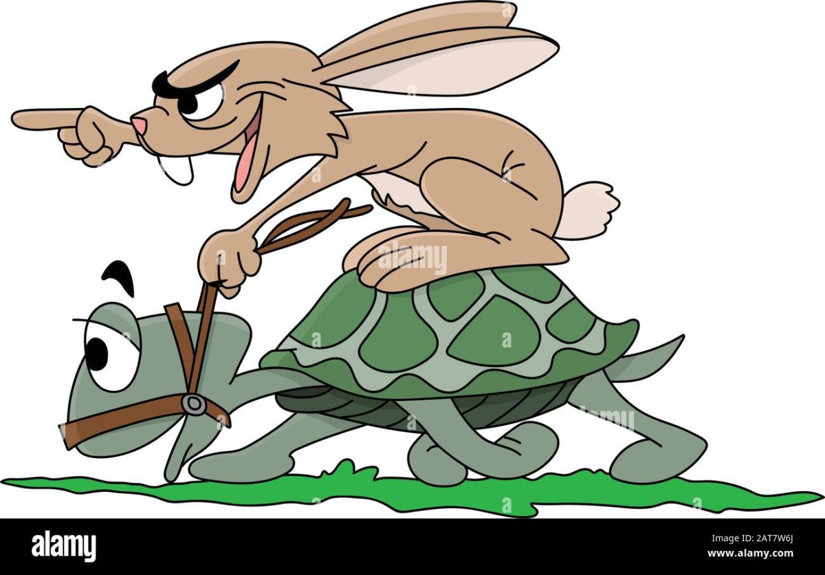 Кролик и черепаха