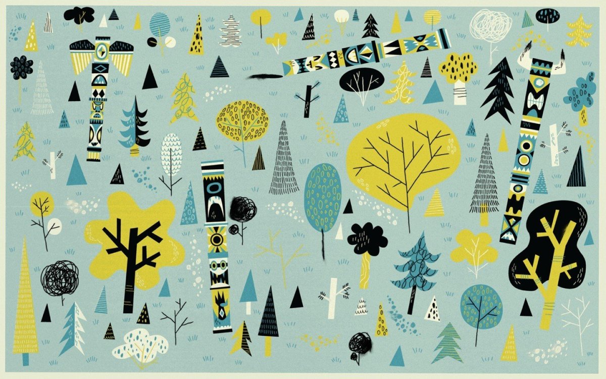 Хипстерский фон