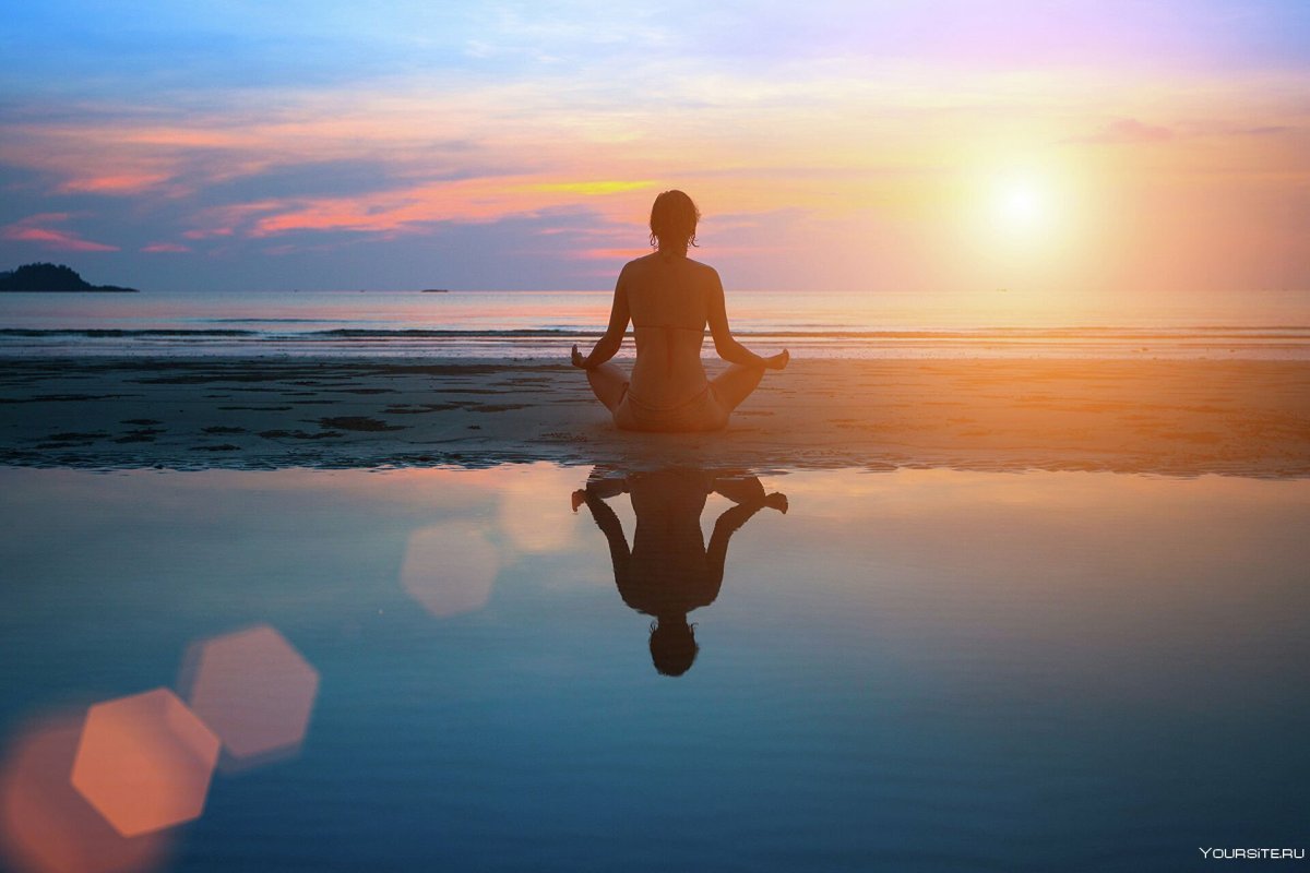 Девушка спокойствие