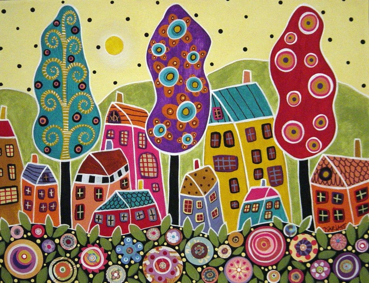 Карла Жерар домики