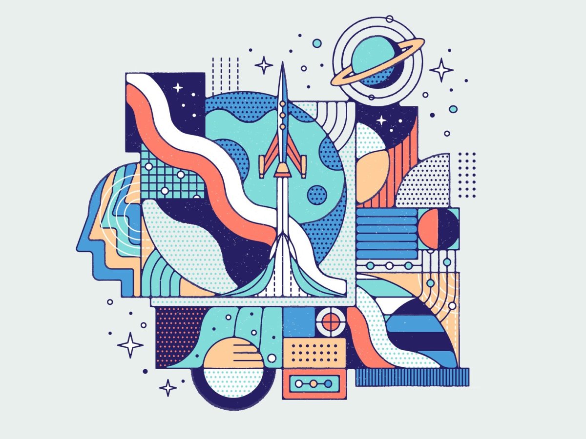 Дизайнерские иллюстрации