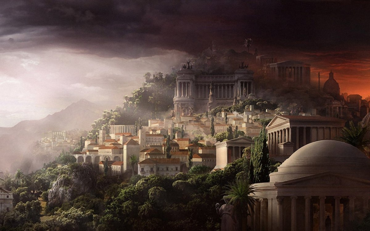 Римская Империя арт архитектура