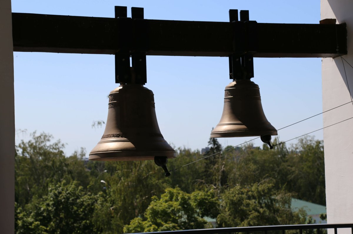 Уварово Тамбовской области освящение колокольни