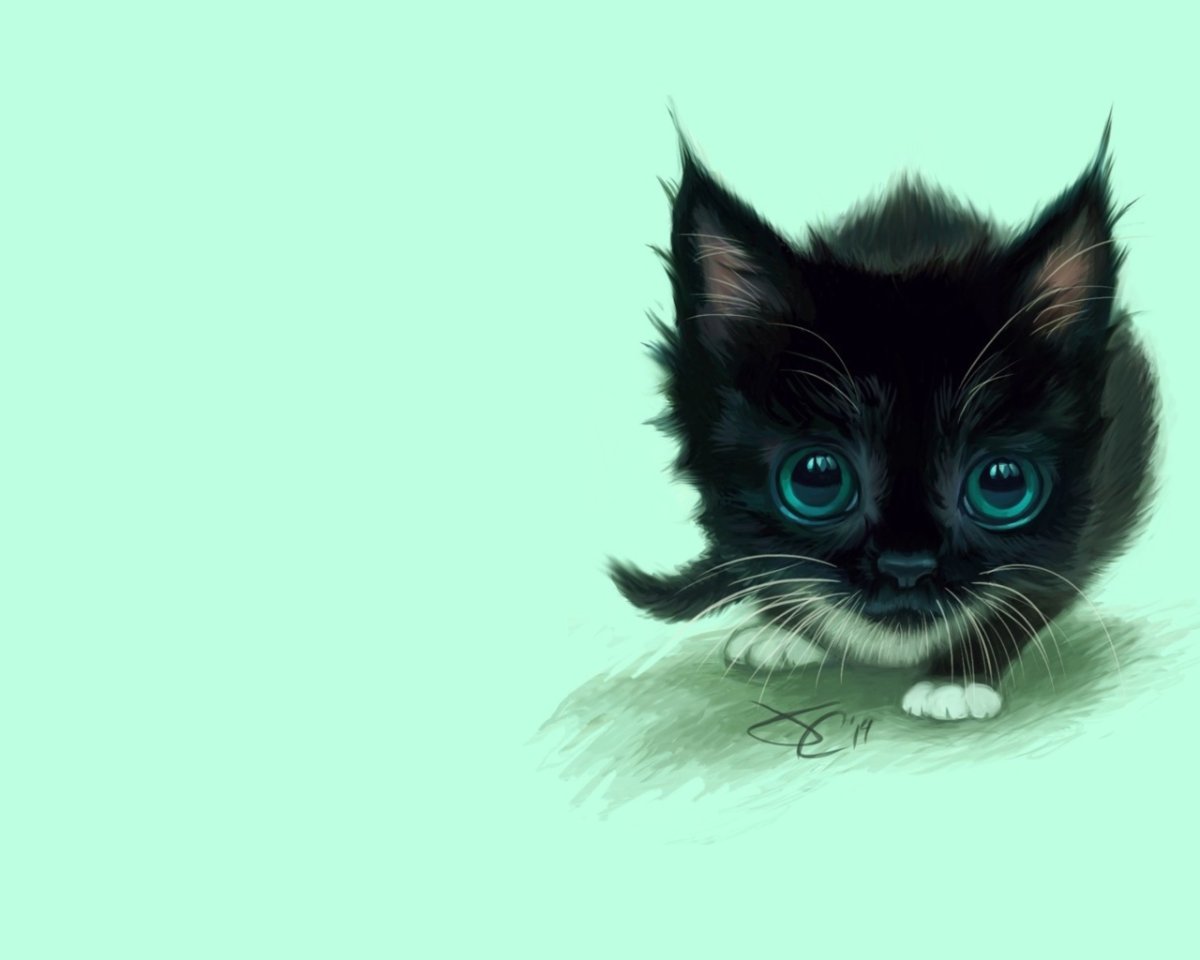 Обои на рабочий стол нарисованные