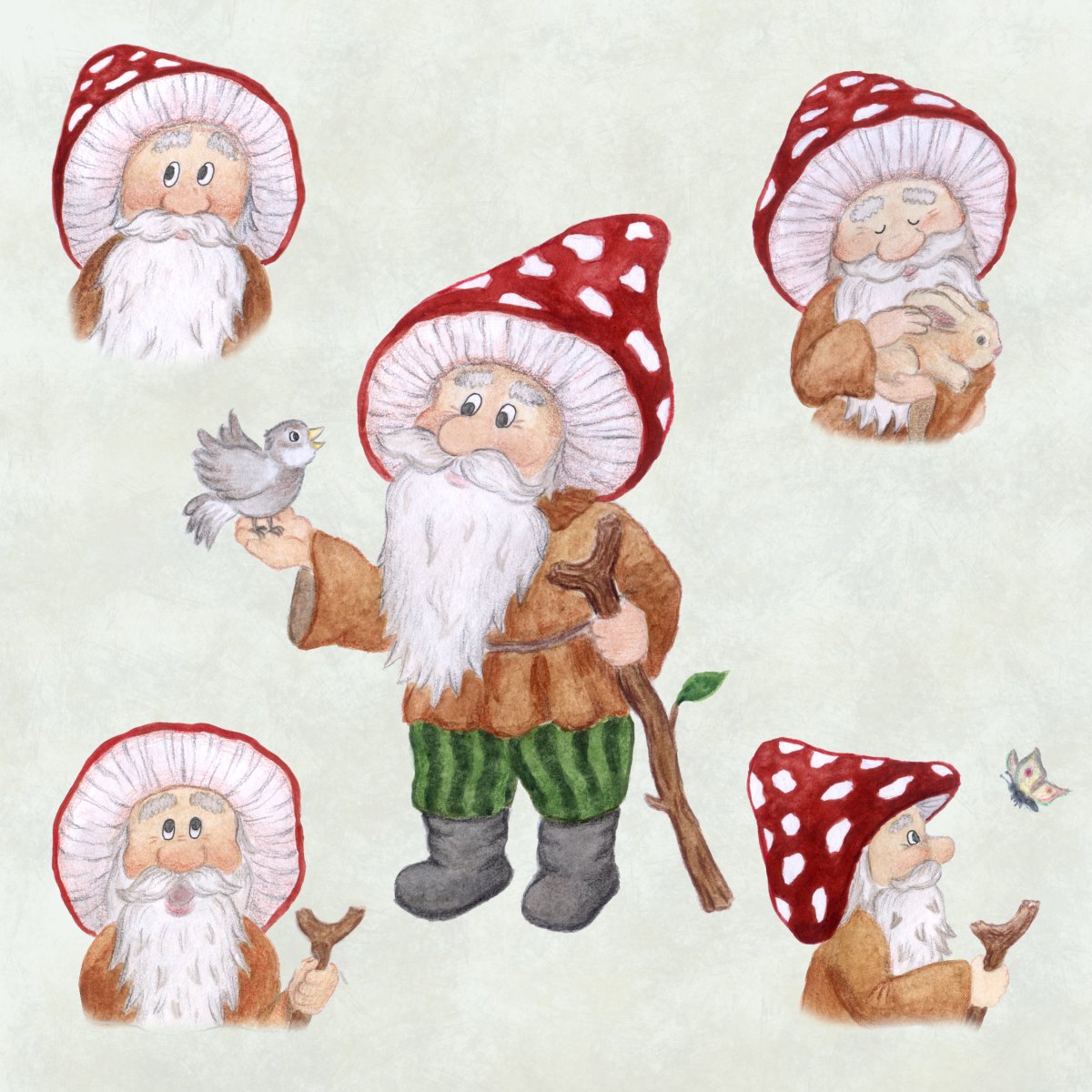 Боровичок старичок Боровичок