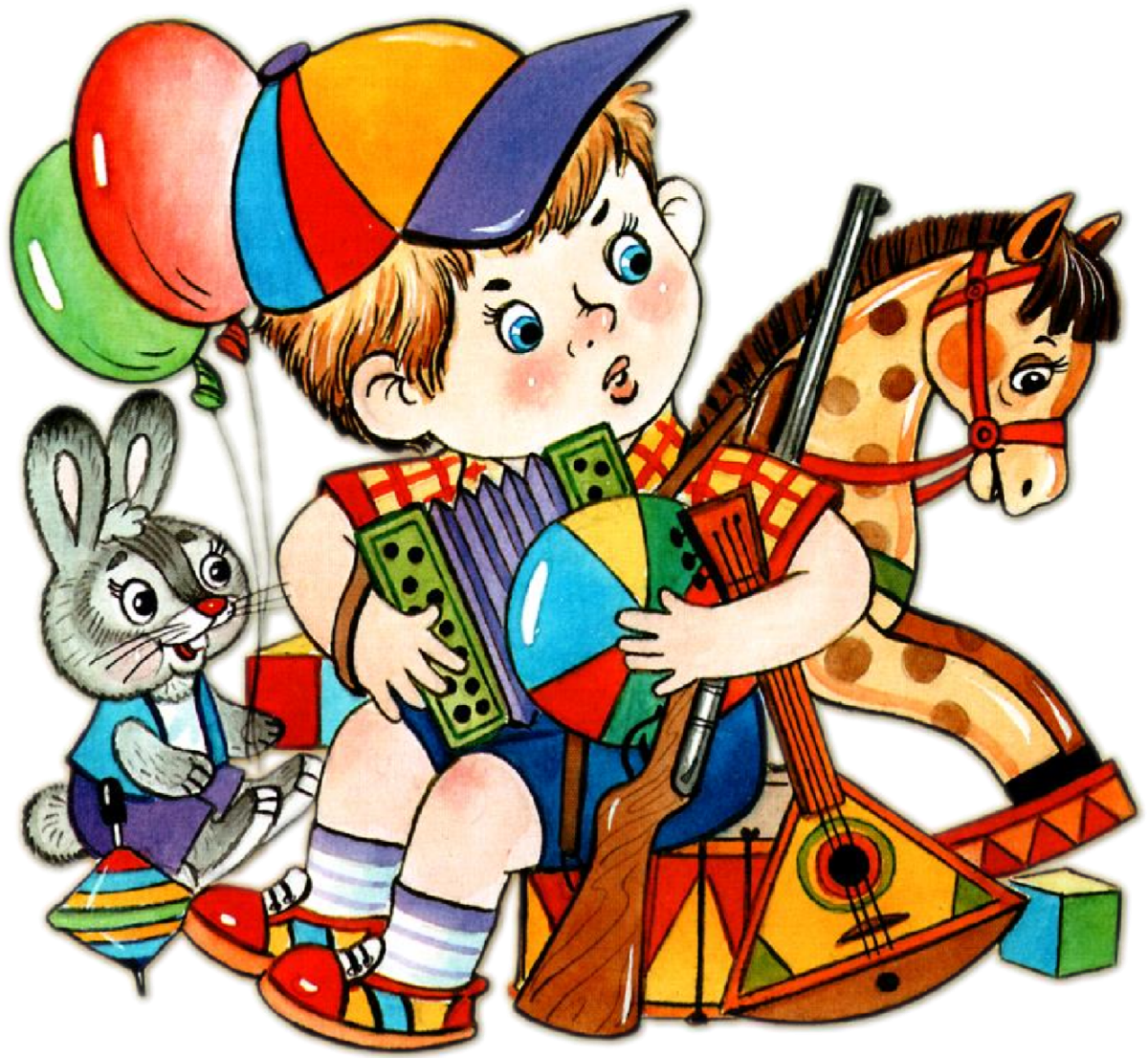 Недовольная девочка