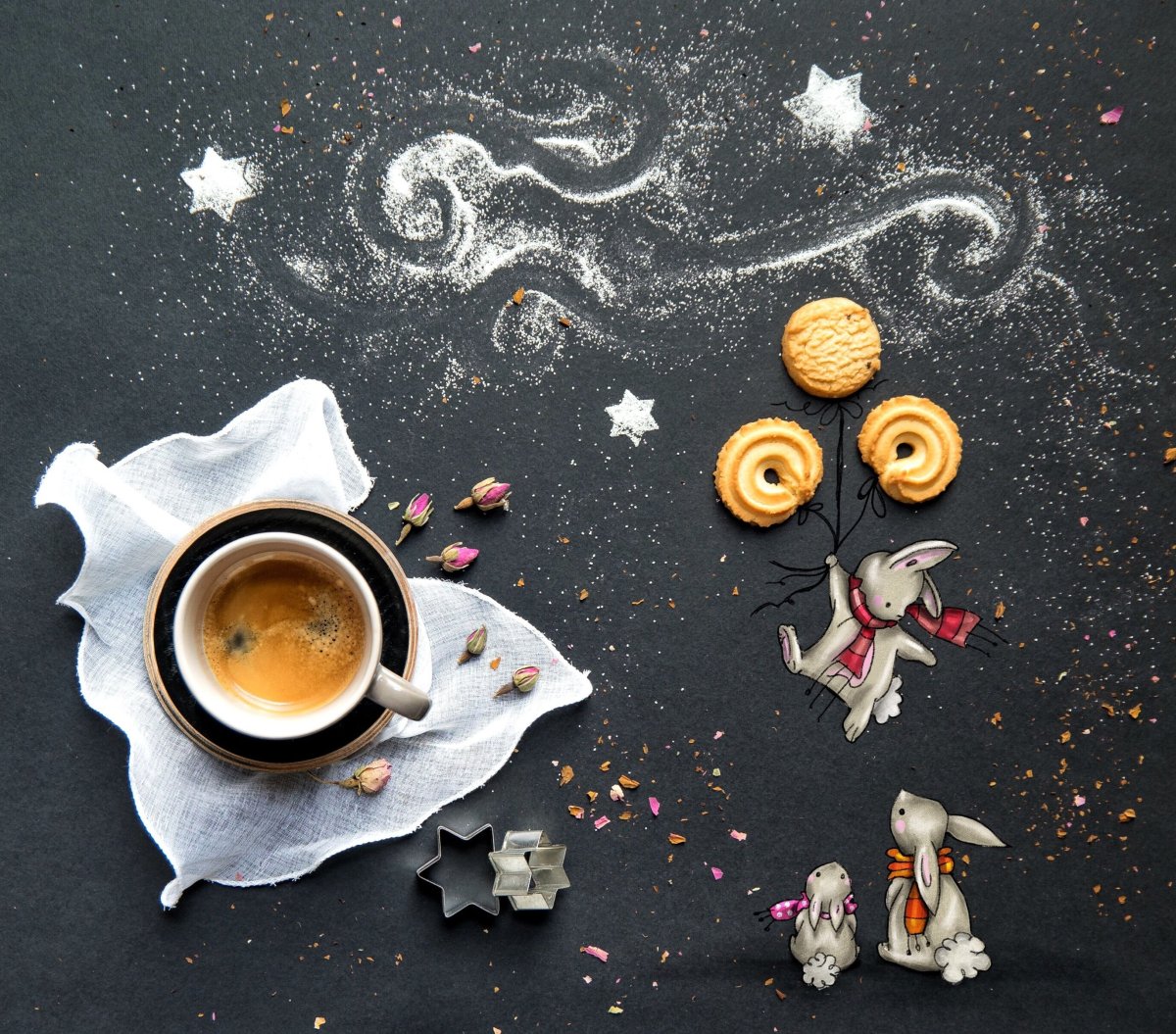 Креативный кофе