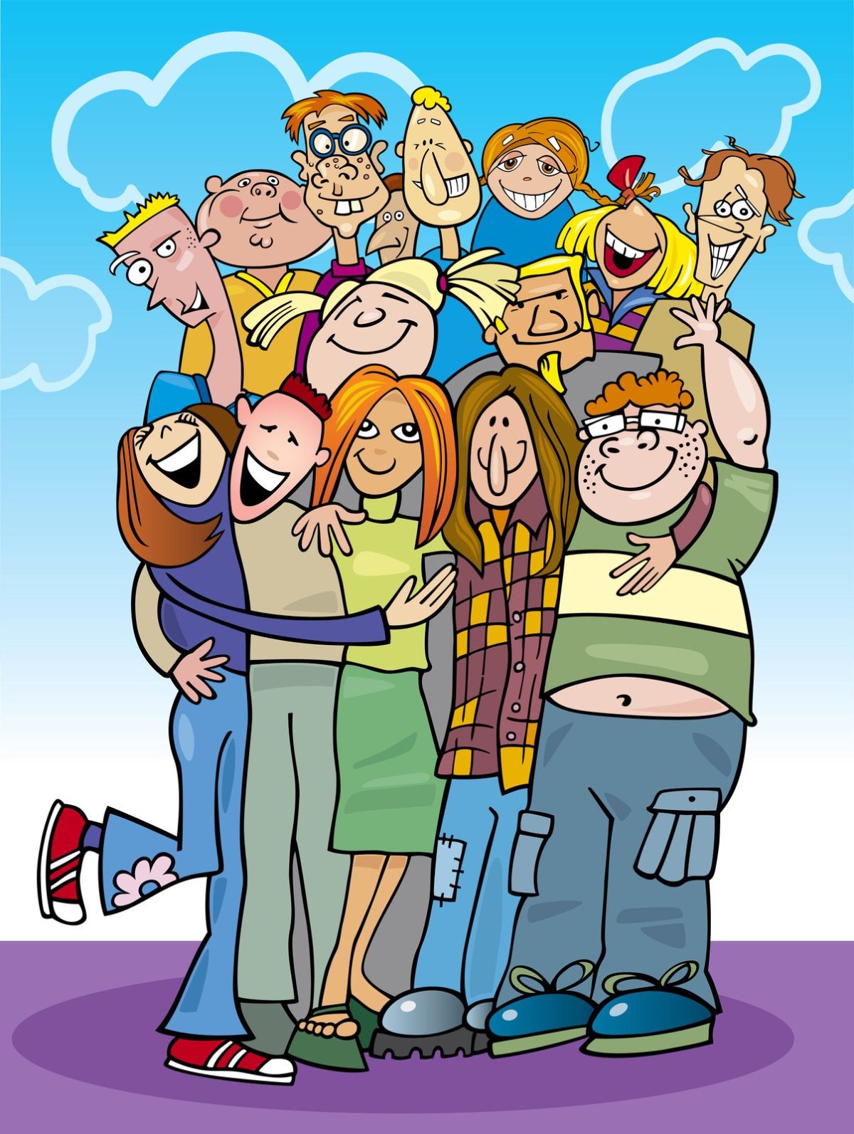 Позитивный человечек