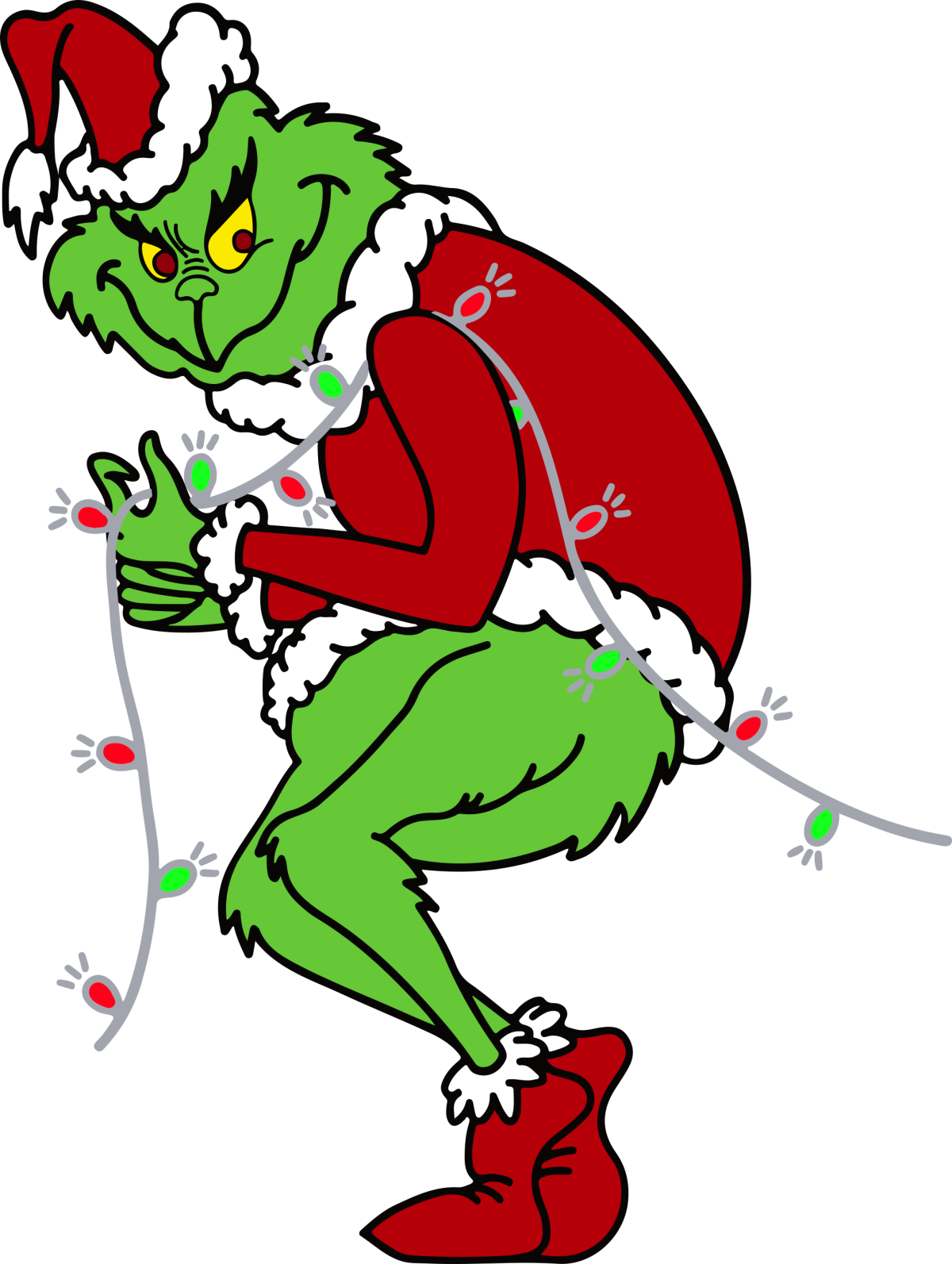 Гринч похититель Рождества улыбка