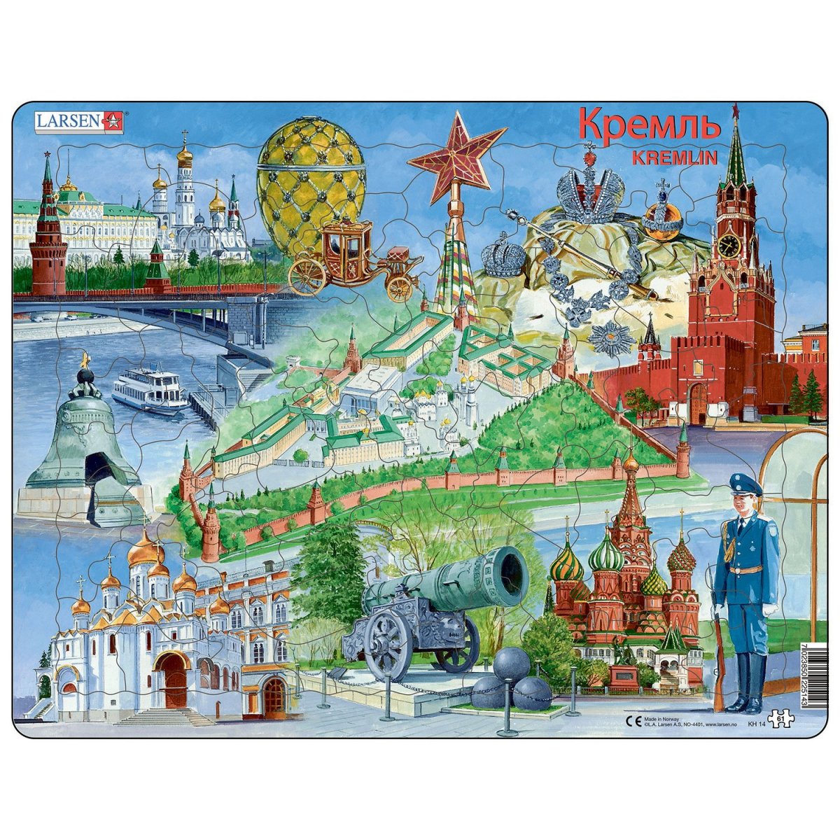 Пазл Larsen kh14 Кремль