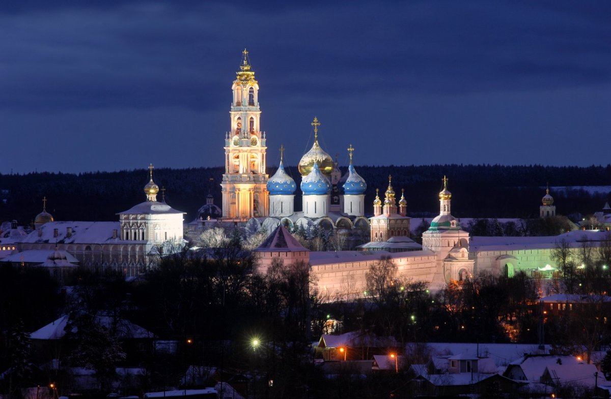 Вид Лавра Сергиев Посад