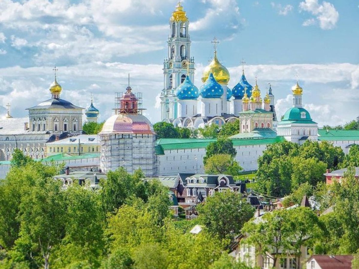 Сергиев Посад Лавра осень