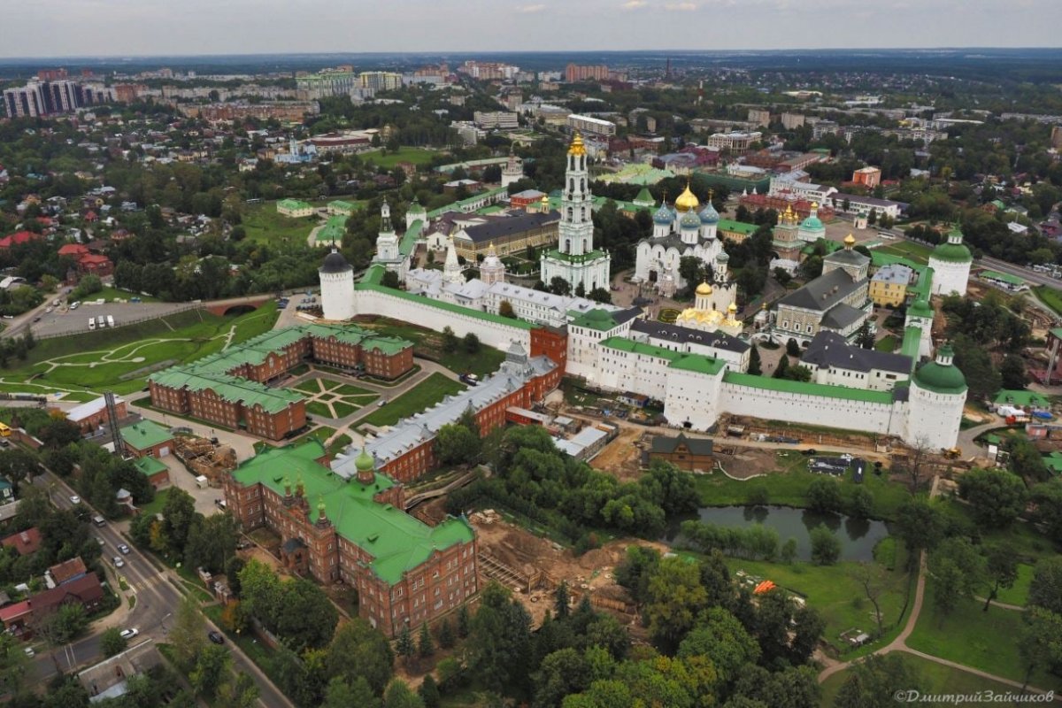 Золотое кольцо России Сергиев поссад достопримечательности