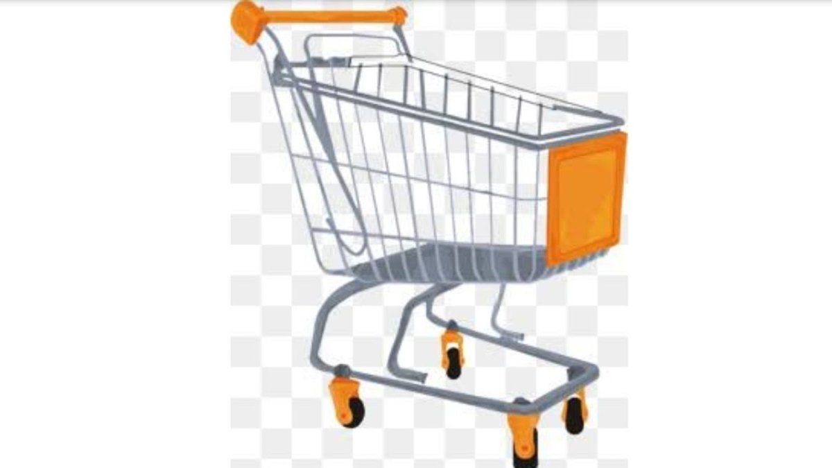 Тележка мультяшная