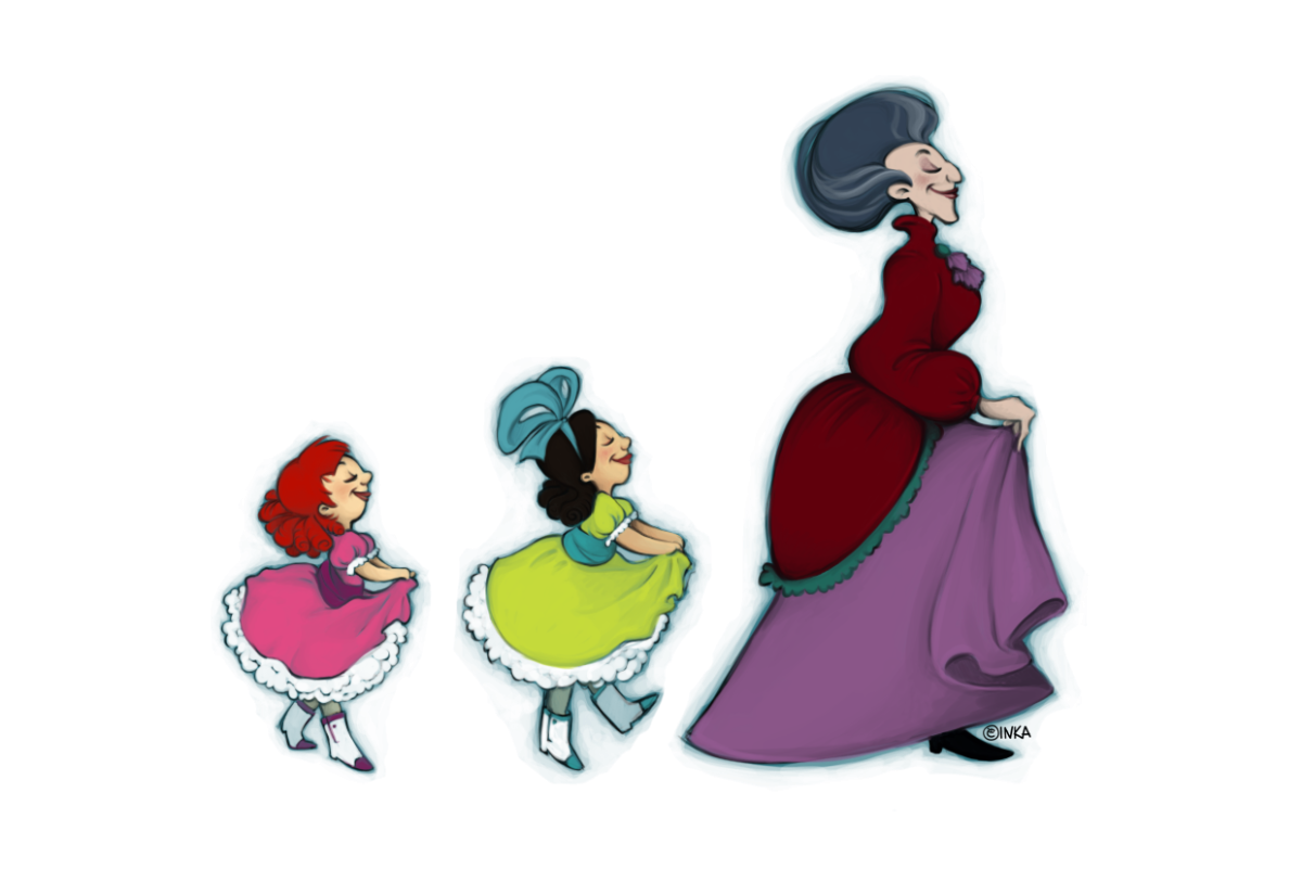 Мачеха Анастасия и Дризелла