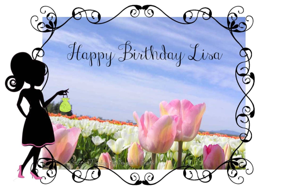 С днем рождения Лиза цветы