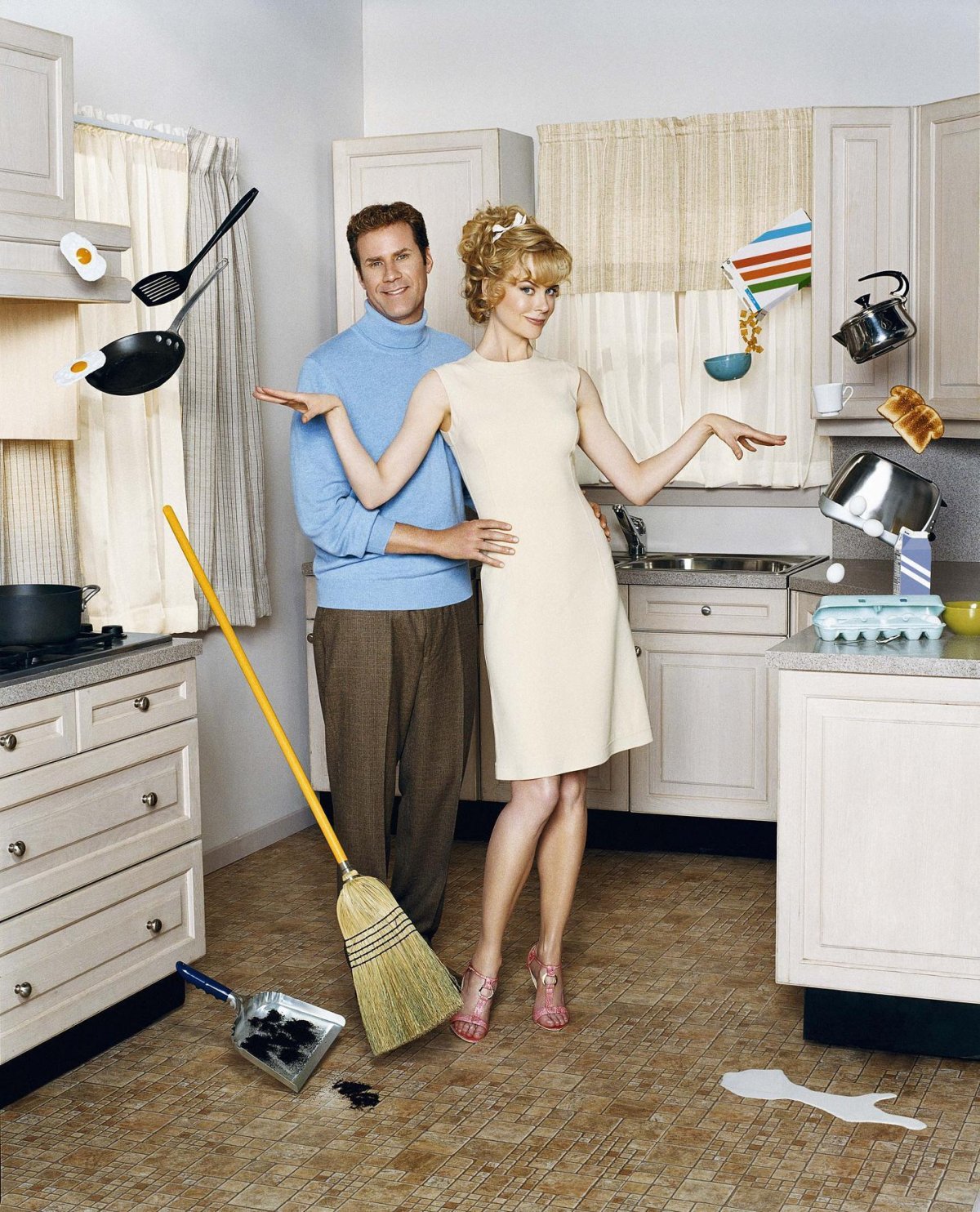 Женщина на кухне прикол