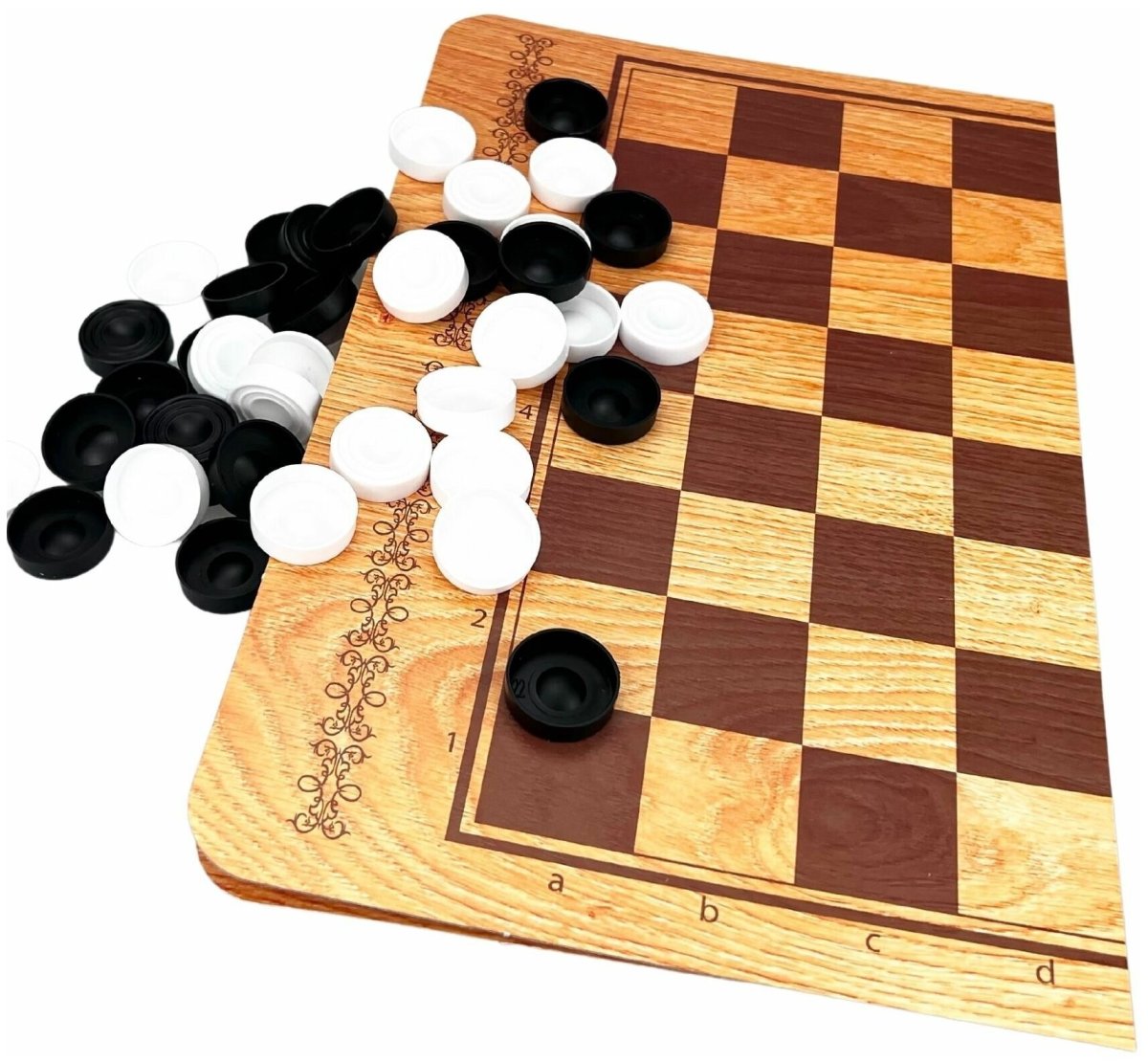 Шашки деревянные Десятое королевство