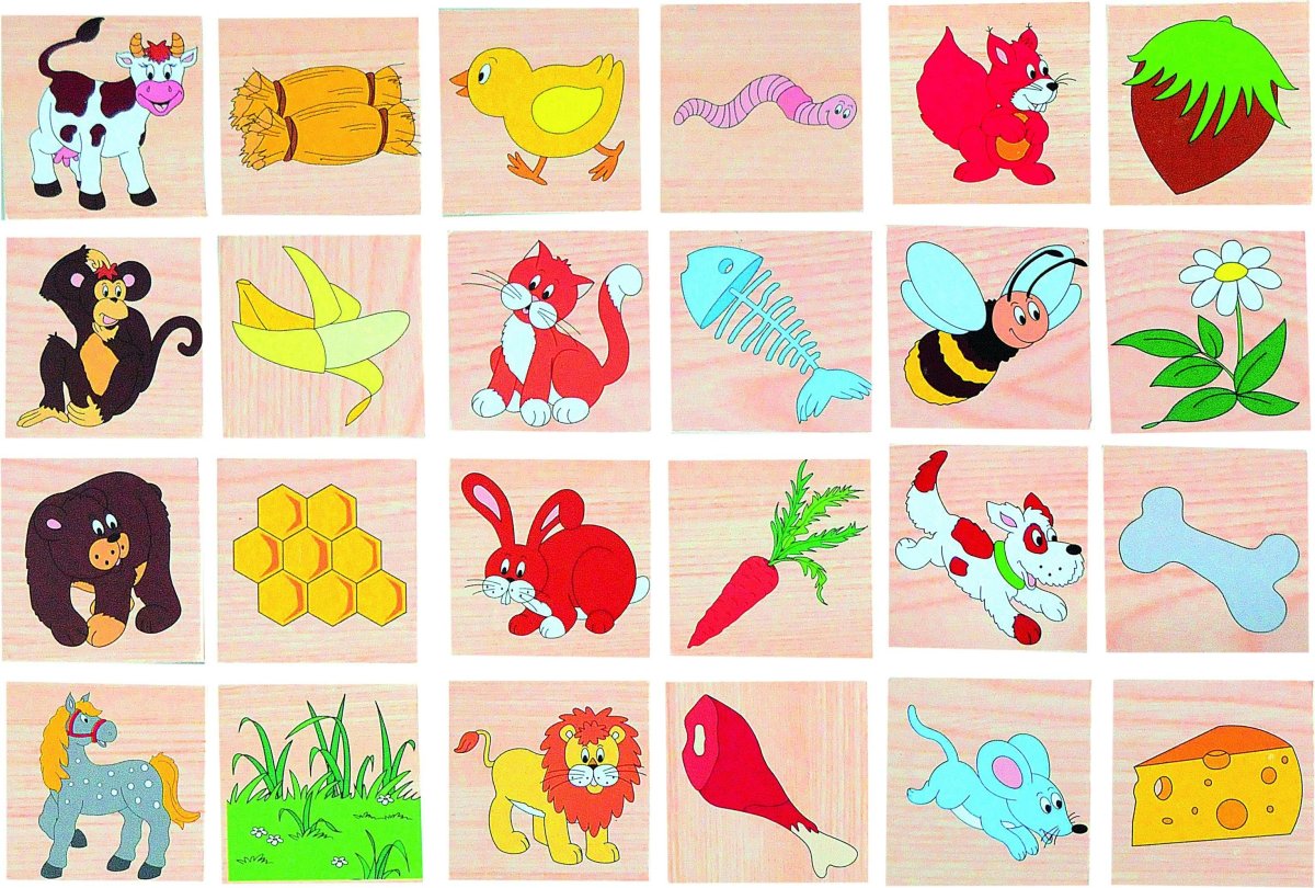 Развивающая игра. Кто что ест?