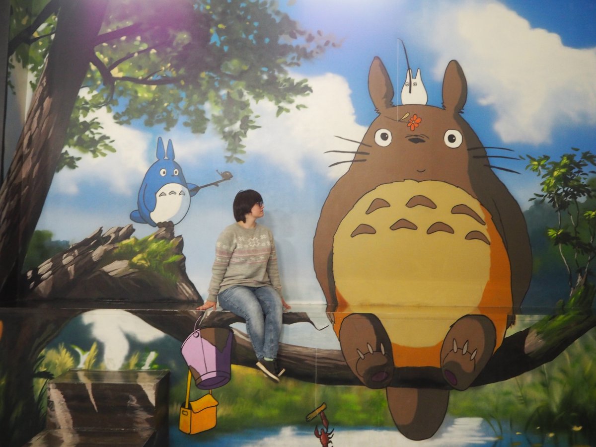 Тоторо герои мультфильма