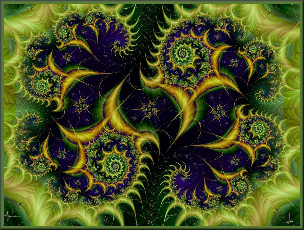 Фрактальная полихромия Калейдоскоп