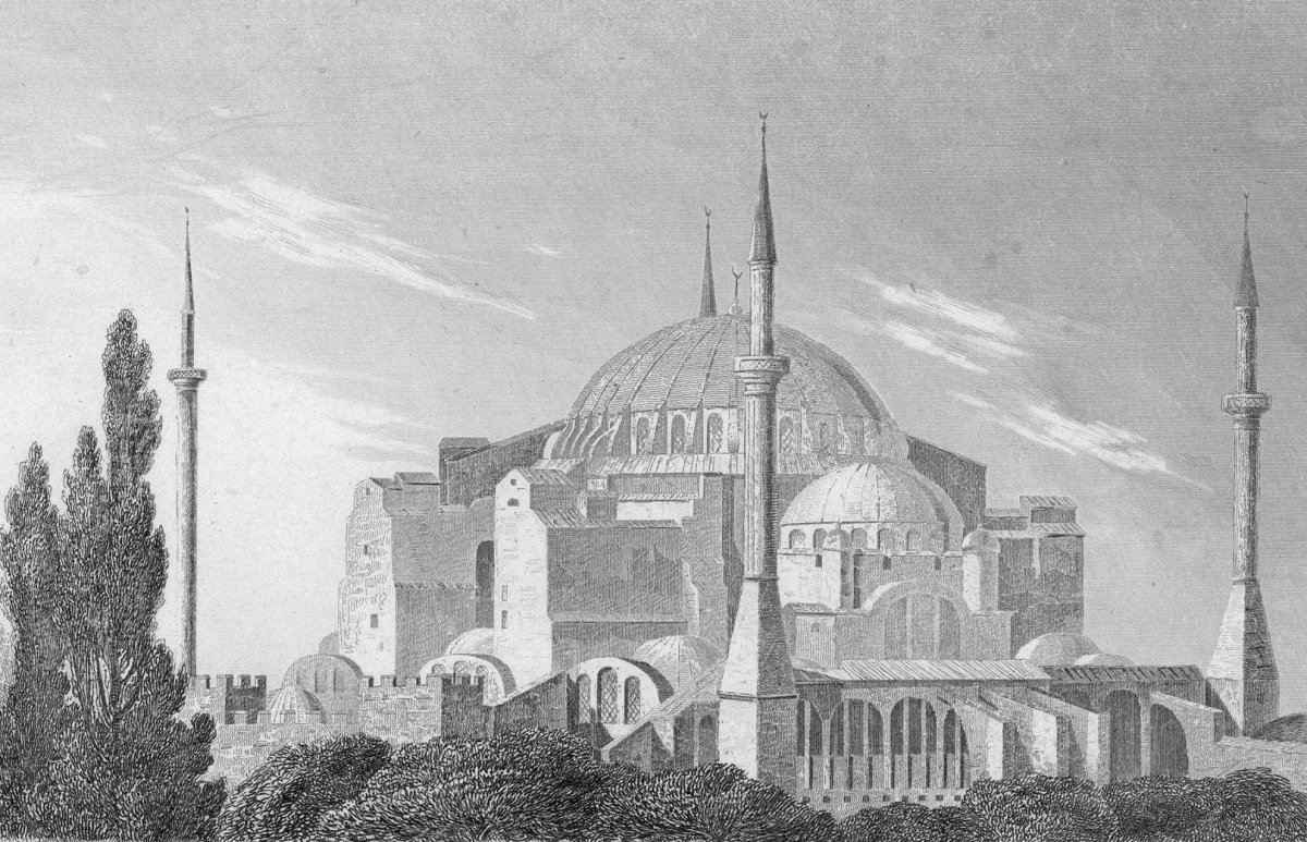 Авиценна Османский дворец гравюра