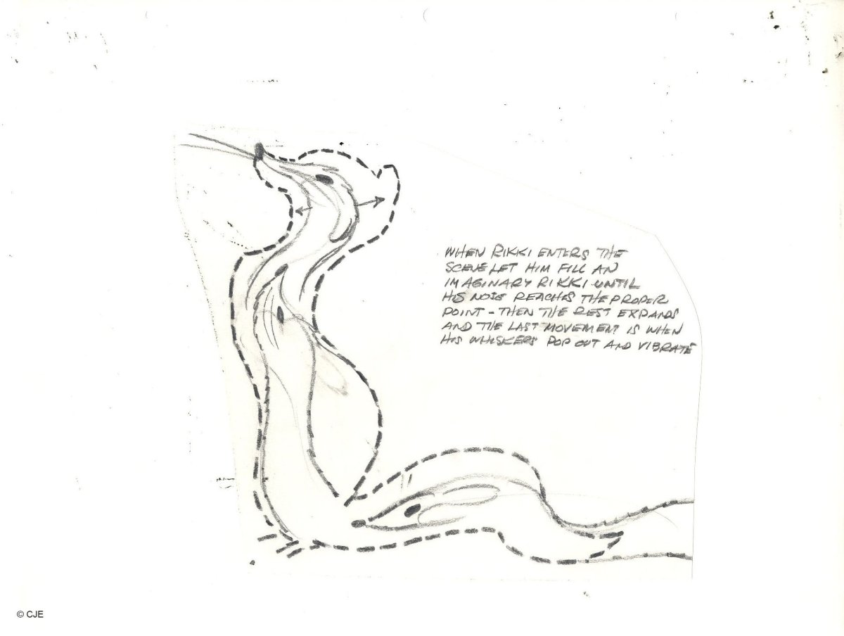 Рики Тики Тави карандашом