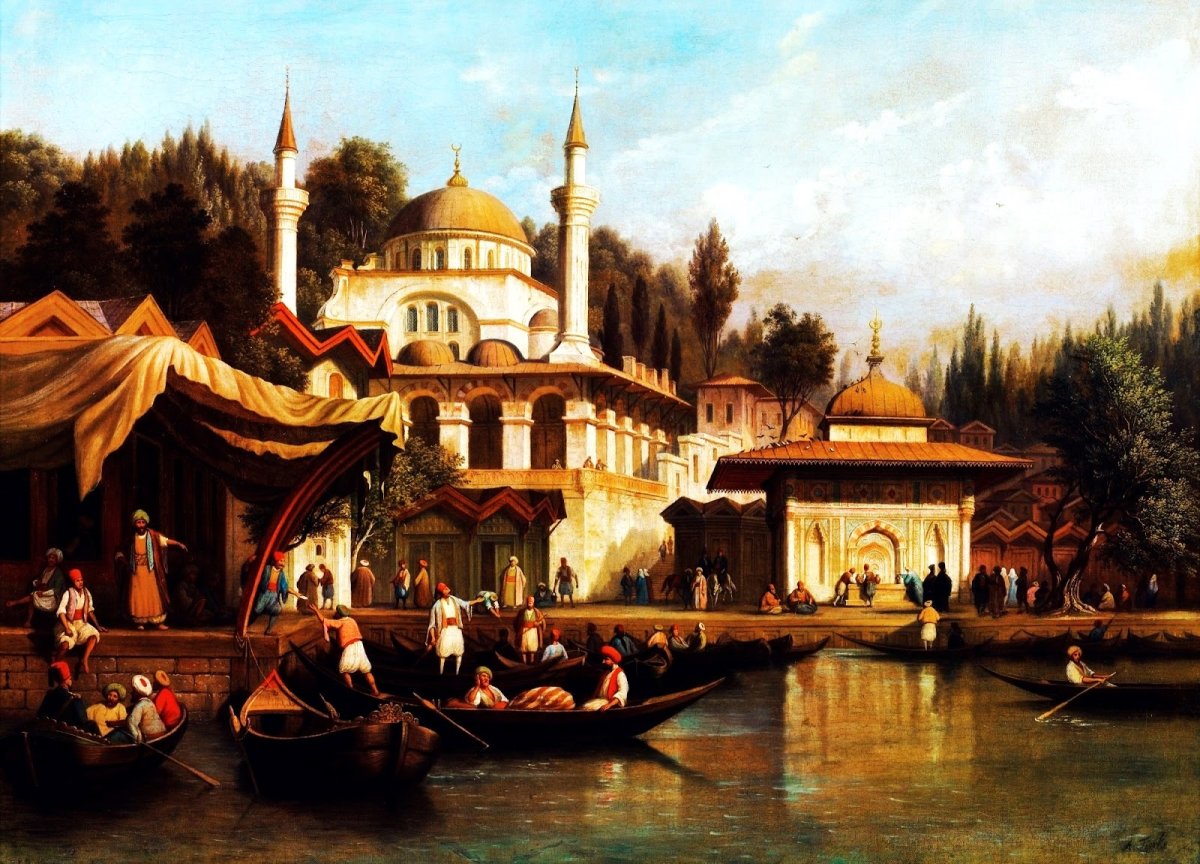 Османская Империя Стамбул живопись