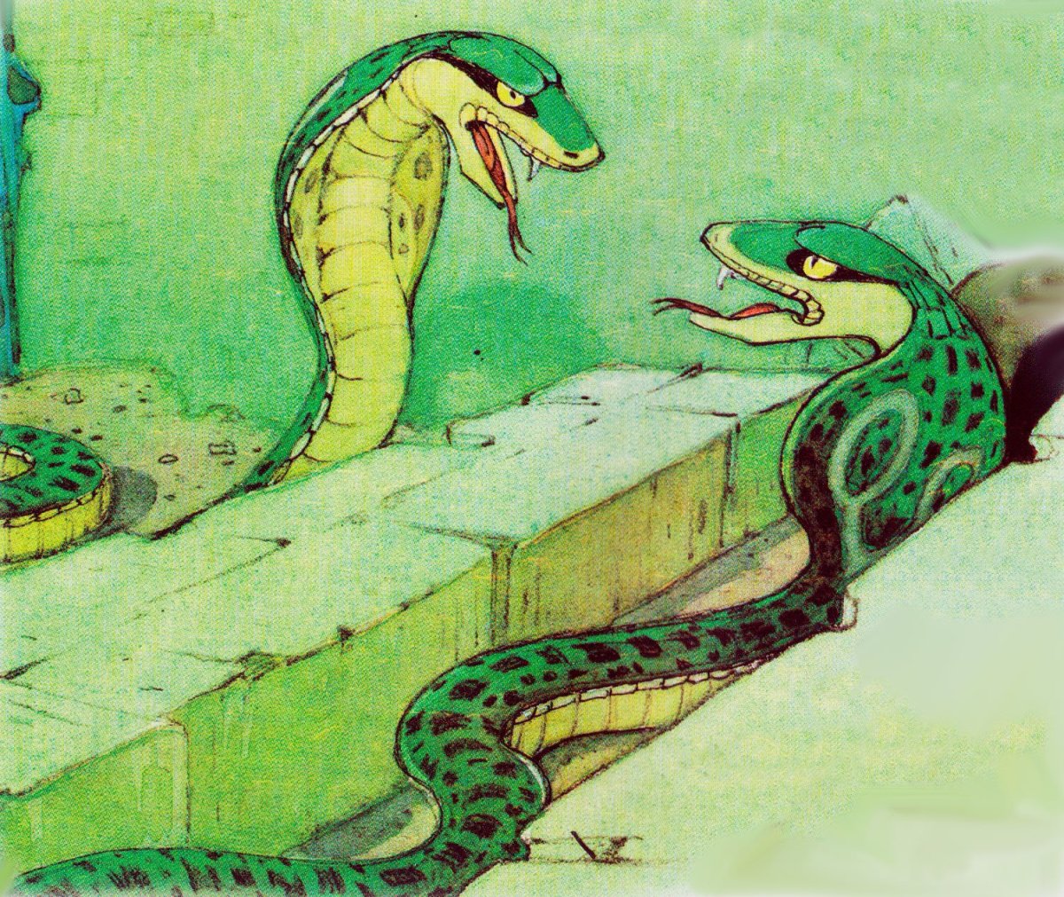 Нагайна змея Рикки Тикки Тави