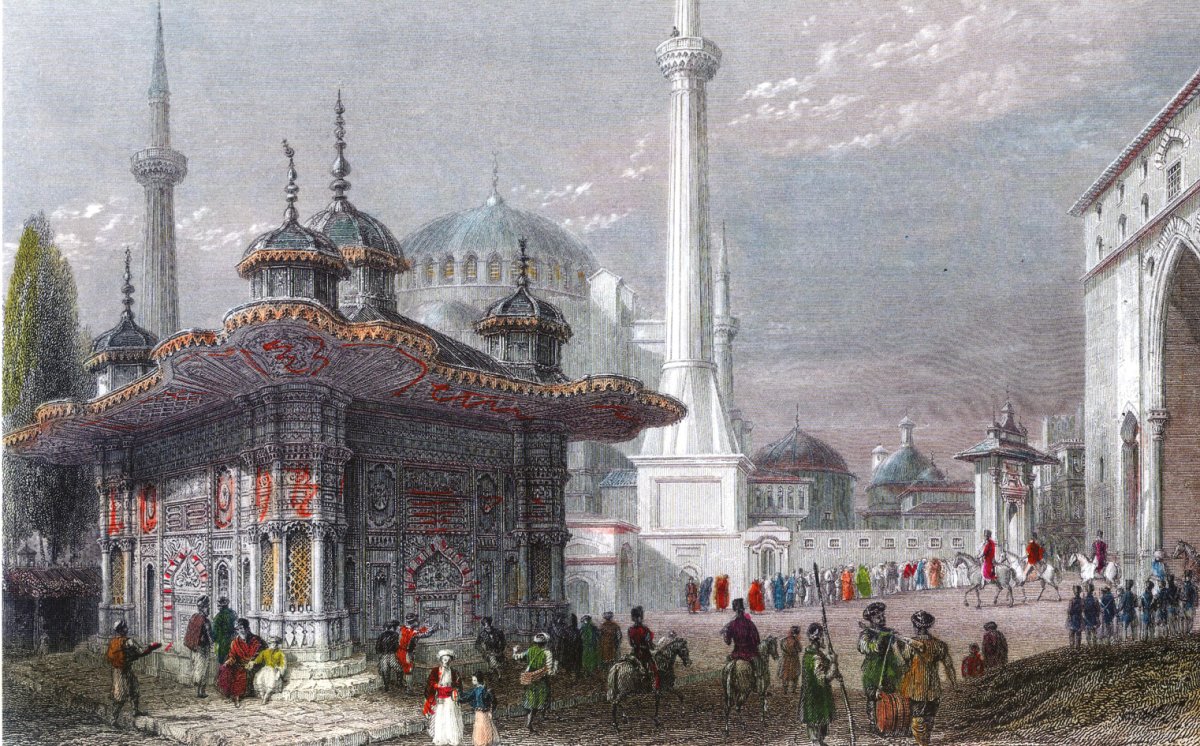 Меллинг Гравюры Стамбула