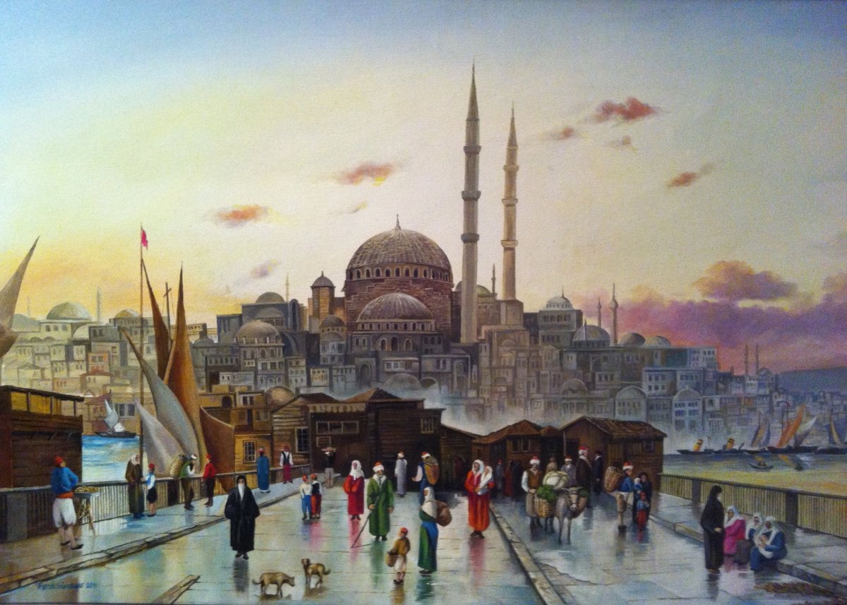 Айвазовский. Стамбул Османской империи